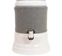 Housse bac inférieur - Fontaine EVA 12 litres verre et plastique - Gris clair et gris foncé