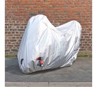 Housse-bache de protection scoot en polyester 70 deniers (elastiques + sangle +