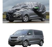 Housse Bache Voiture Personnalisee pour Peugeot Traveller (Passenger Model) 2016-2023 2024 Exterieur Anti Grele Étanche Respirante Tout Temps Protection Accessoires,Long Size