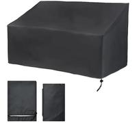 Housse Banc de Jardin 4 Places Housse Banc Exterieur Patio Oxford Housse de Protection pour Canapé (190x66x89cm)