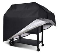 Housse Barbecue campin gaz barbecook rectangulaire XXL-150*100*125CM Bâche de Protection BBQ Résistante 210D Oxford Couverture de