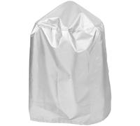 Housse Barbecue en Polyester Argenté, Protection Extérieure | Légère et Compacte, Texture Robuste, pour Camping et Barbecue en Plein Air