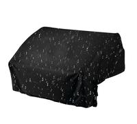 Housse barbecue encastrable Tissu Oxford 210D Imperméable et Élastique | Housse de dessus pour gril encastrable Protecteur pour Ustensiles de Barbecue Jardin, Arrière-Cour, Pelouse, Cour, Terrasse