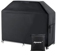 Housse Barbecue Exterieur,600D Oxford Bache Barbecue pour Weber,Brinkmann,Enders,Char Broil,Housse de Protection BBQ (147x61x122cm)