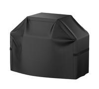 Housse Barbecue Exterieur, Housse BBQ Grand Format Oxford Imperméable - Protection Anti-UV Toutes Saisons - Fermeture À Ressort Sécurisée - pour Grill Jusqu'à 145cm