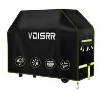 Housse Barbecue Exterieur, VDISRR Housse Bâche de Protection 137 x 61 x 117 cm Résistante de 600D Oxford Housse Plancha Anti-Vent/Anti-UV/Antipoussière/Anti-l'eau