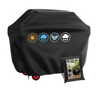 Housse Barbecue Gaz, Bache Protection Barbecue Exterieur Rectangulaire 145 x 61 x 117 CM,Protection Plancha 210D Etanche,Anti-UV Imperméable pour Weber, Holland, Jennair Campingaz etc