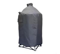 Housse Barbecue Imperméable 600D pour Kamado Joe 94x117cm | Oxford robuste noir, anti-déchirure, résiste fissures, extérieur jardin terrasse, longue durée