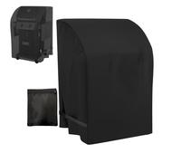 Housse Barbecue Imperméable, Couvercle De Barbecue Portable, Oxford Étanche Protection Solaire BBQ Couverture, Anti-Vent/Anti-UV/Anti-l'eau/Anti-l'Humidité/Antipoussière (81X61X109 CM)