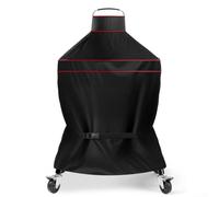 Housse Barbecue pour kamado Joe 37x55po Imperméable Housse Barbecue | Tissu Oxford 600D, imperméable, anti-vent, protection UV, sangles ajustables, sac inclus