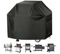 Housse Barbecue pour Royal Gourmet 2-Burner Gas | Oxford 210D | Ajustement Sur Mesure | Poignée | Aération | Boucle Latérale | Cordon Inférieur | Imperméable | Jardin Terrasse