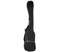Housse basse électrique noire 120 x 38 x 6 cm, tissu Oxford imperméable avec éponge épaisse, pour basse électrique, guitare électrique, sac à dos, 20 mm rembourrée