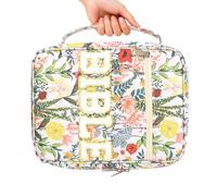 Housse Bible - Grande Poche à Fermeture Éclair avec Poignée | Sac Étude Bible Couverture Mode - Pour Adolescentes École Collège Bureau Travail Études Voyage Fournitures Maquillage