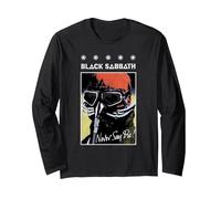 Housse Black Sabbath Never Say Die Manche Longue, Unisexe pour Adultes, Noir, XXL
