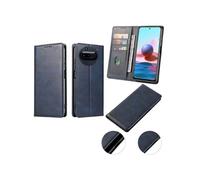 Housse bleue pour Nothing Phone 3A 5G Etui de protection Portefeuille à Rabat avec Porte Cartes