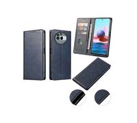 Housse bleue pour Nothing Phone 3A Pro 5G Etui de protection Portefeuille à Rabat avec Porte Cartes