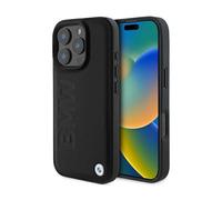 Housse BMW BMHMP16XSLLBK Leather Line Noir - iPhone 16 Pro Max