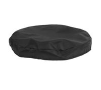 housse brasero Cache-feu rond noir de 100 cm