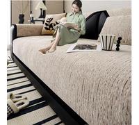 Housse canape 3 Places, Couvre Canapé d'angle Antidérapant Lavable pour 1/2/3/4 Places(10,70X120CM)