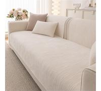 Housse Canapé Antidérapante Chenille Housse Douce Vintage Couvre Divan