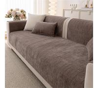 Housse Canapé Antidérapante Chenille Housse Douce Vintage Couvre Divan