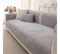 Housse Canapé Antidérapante Chenille Housse Douce Vintage Couvre Divan