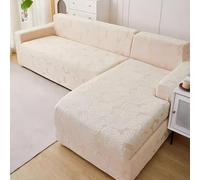 Housse Canapé D'angle1 Pieces，1/2/4/3 Places Housse De Canapé Extensible Universelle, Couverture Canape Antidérapante Lavable, Protege Canape Chien Chat Avec Accoudoirs(# B,145cm-185cm(1pcs))