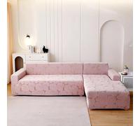 Housse Canapé D'angle1 Pieces，1/2/4/3 Places Housse De Canapé Extensible Universelle, Couverture Canape Antidérapante Lavable, Protege Canape Chien Chat Avec Accoudoirs(# E,190cm-230cm(1pcs))