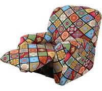 Housse Canapé Inclinable Relax 3/2/1 Places Housse De Fauteuil Inclinable En Velours Extensible 8/6/4 Pièces, Housse Canap Relax Avec Poche Latérale Antidérapant, Lavable ( Color : #36 , Size : 1 Seat