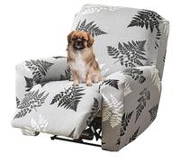 Housse Canapé Inclinable Relax 3/2/1 Places Housse De Fauteuil Inclinable En Velours Extensible 8/6/4 Pièces, Housse Canap Relax Avec Poche Latérale Antidérapant, Lavable ( Color : 13# , Size : 1 Seat