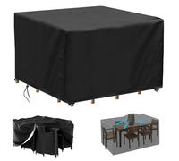Housse Canape Jardin, Housse de Protection pour Canape Exterieur, 290x100x70cm bâche de Protection Oxford Convient pour Chaise Longue de Balcon, Chaise Longue en rotin, résistant aux intempéries