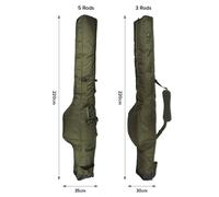 Housse Carp Spirit multi sleeves 160 x 35 cm Vert TU