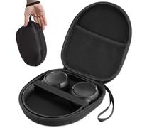 Housse Casques Audio de Protection en EVA Durable, Transport pour Casque Audio, Transport Robuste pour Casque, 19x21x6cm/7,48x8,26x2,36pouces, pour Les écouteurs de Styles et Tailles différents