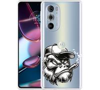 Housse Cazy compatible avec le Motorola Edge 30 Pro - Gorilla Head