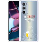 Housse Cazy compatible avec le Motorola Edge 30 Pro - Le seul cadeau dont j'ai besoin