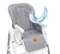 Housse chaise haute bebe - coussin assise pour bébé confortable coussins et housses pour chaises enfant avec un revêtement imperméable stable