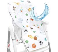Housse Chaise Haute Bebe - Coussin Assise Pour Bébé Confortable Coussins Et Housses Pour Chaises Enfant Avec Un Revêtement Imperméable Stable