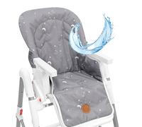 Housse chaise haute bebe - coussin assise pour bébé confortable coussins et housses pour chaises enfant avec un revêtement imperméable stable
