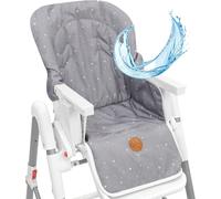 Housse Chaise Haute Bebe - Coussin Assise Pour Bébé Confortable Coussins Et Housses Pour Chaises Enfant Avec Un Revêtement Imperméable Stable