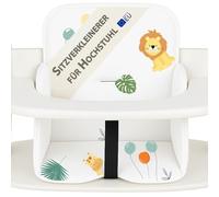 Housse chaise haute bebe - coussin assise pour bébé confortable coussins et housses pour chaises Hauck et Stokke enfant avec un revêtement imperméable stable Safari