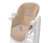 Housse Chaise Haute pour Bébé | Housse de Coussin pour Chaise Haute En Cuir PU | Multifonctionnelle Housse Siège Souple | Confortable Housse De Siège Rembourrée pour Peg Perego Tatamia