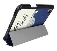 Housse Chat pour iPad Mini 6 2021 et 7 2024 Support Multiposition Bleu