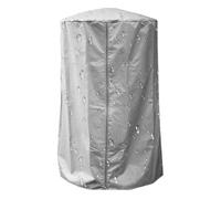 Housse Chauffage Extérieur | 190T Argenté Imperméable, 61x96,5cm, Protection Poussière Et Pluie | Jardin, Terrasse, Balcon | Dôme Durable Facile À Nettoyer