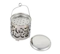 Housse Chauffante De Camping - Housse De Poêle Chauffante, Réchauffeur | Extérieur En Acier Inoxydable | Unité De Bouclier Thermique Portable, Module De Cuisson À Distribution Thermique Pour Sac À D