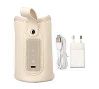 Housse chauffante pour biberons, écran LCD réglable température bouteille lait portable USB voyage avion allaitement poudre for parents familles bébés déplacements professionnels vacances urbaines