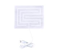 Housse Chauffante pour Veste,Tapis Chauffant USB 5V - Chauffante Électrique Portable pour Vêtements | pour Veste Doudoune Camping Randonnée Vélo Pêche en Hiver