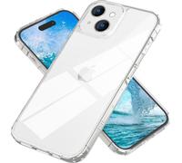 Housse claire pour iPhone 15 Clear Hard Case Protection étui pour téléphone portable Hart PC Cover