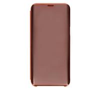 Housse Clapet Translucide pour Samsung Galaxy S8 Plus - Design Effet Miroir Rose