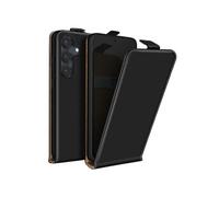 Housse Clapet Vertical pour Samsung Galaxy S25 Plus Porte-carte Noir