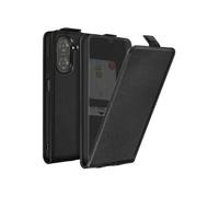 Housse Clapet Vertical pour Xiaomi Redmi A5 Porte-carte Noir